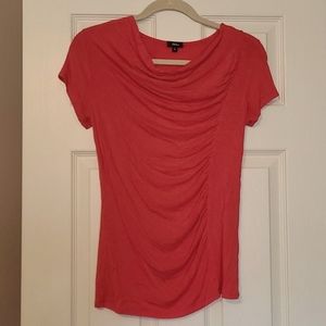 Ruched short sleeve top